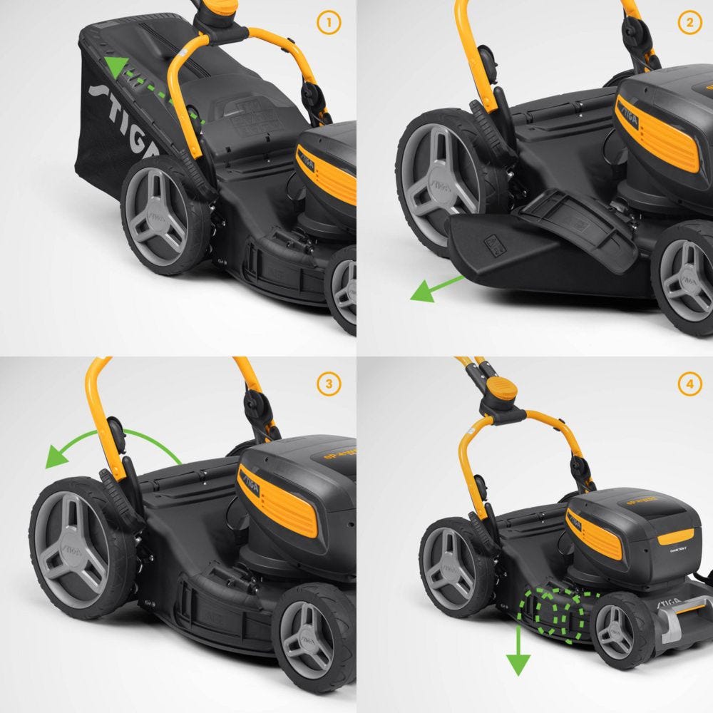 Stiga COMBI 748e V Kit - Afbeelding 5